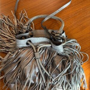 Molly Essex fringe leather bag